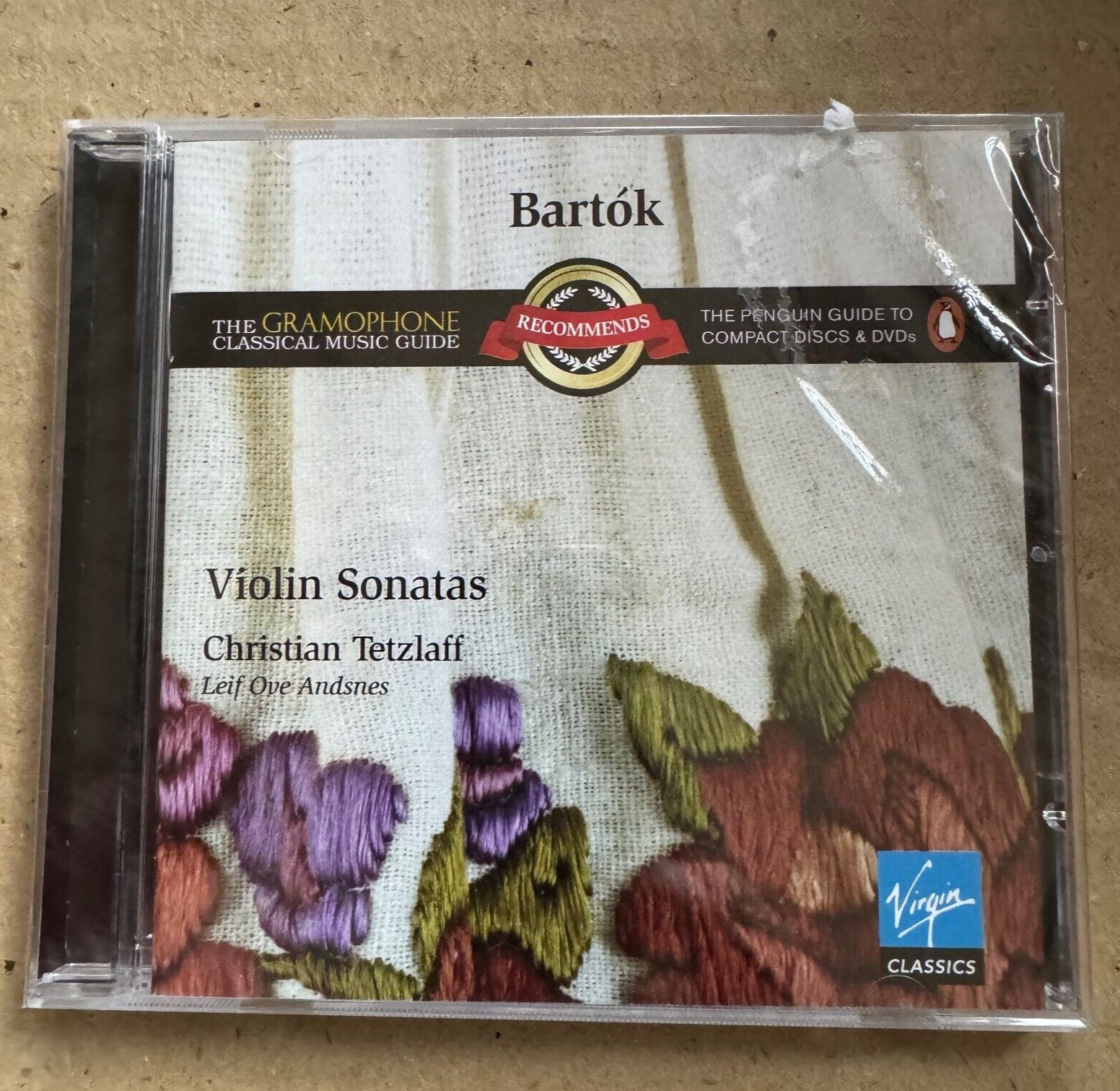 Bartók Violin Sonatas Christian Tetzlaff NEW SEALED CD