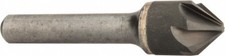 Made in USA 5/8" Head Diam, 3/8" Shank, 6 Flute 82? Solid Carbide Countersink...