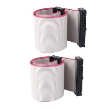 34-Pin Female to Female IDE PATA Flat Ribbon Cable 2.54mm 34-Pin Pin IDE Cable