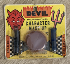 Smith  Motz Devil Professional Character Make-up Kit Halloween Pitchfork Fire
