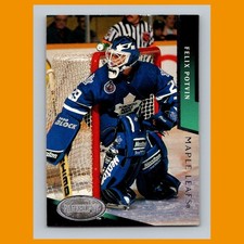 Felix Potvin #202 1993-94 Parkhurst Toronto Maple Leafs Hockey Card NHL
