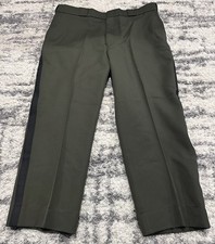 VTG Flying Cross by Fechheimer Olive Green Uniform Pants 44 X 28 Style 32215