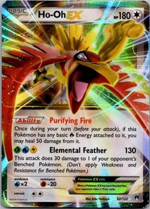 Ho-Oh EX 92/122 XY BREAKpoint Ultra Rare Holo