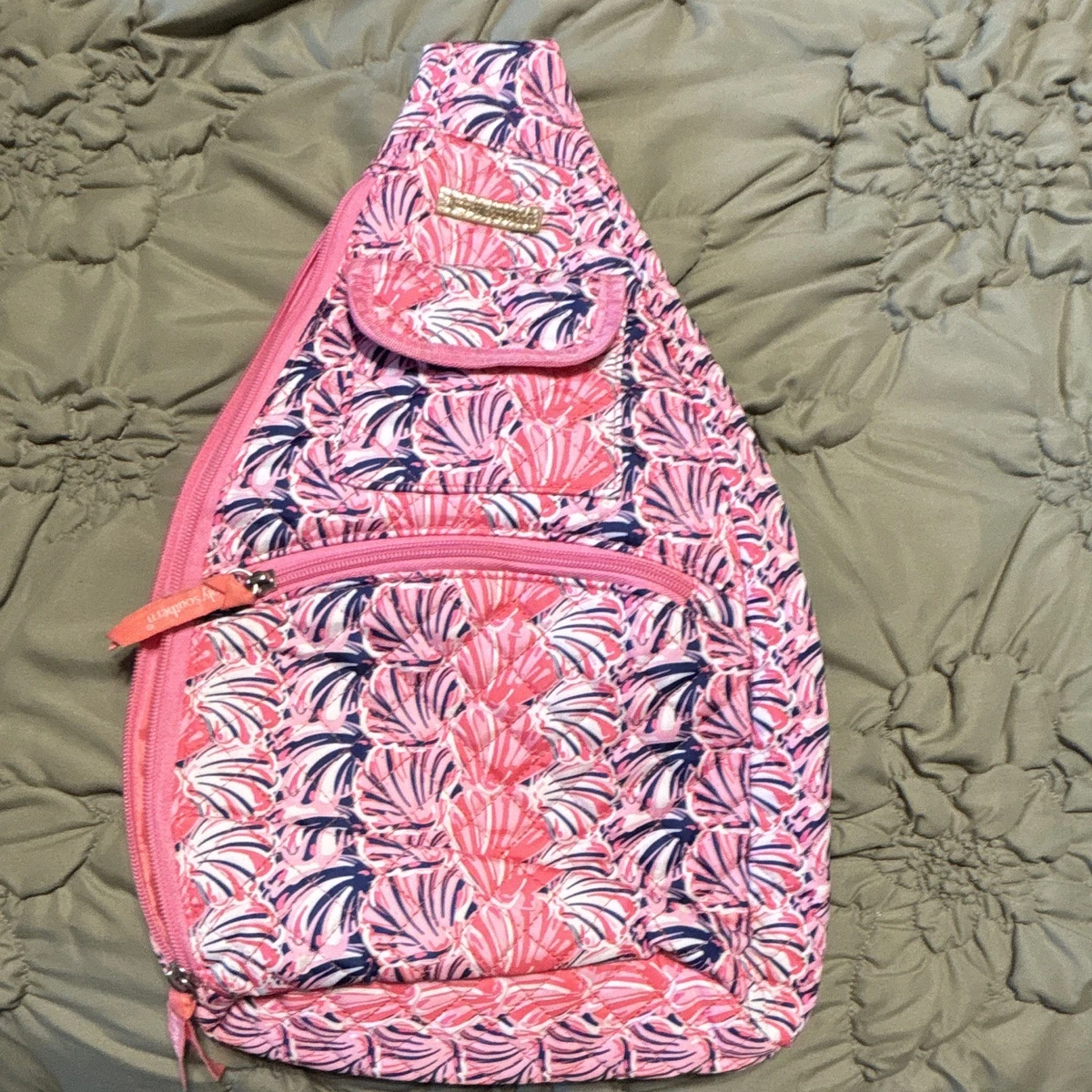 Simply Southern Pink Floral Sling Backpack Crossbody Bag Simply Southern Sling Bag Crossbody Bags | Mercari main image 3
