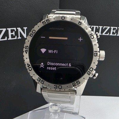 Citizen Smart Watch Stainless Steel Band 44mm MX1010-59 