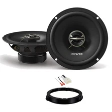 2006-2011 Honda Civic Alpine Front Door Speaker Replacement Package