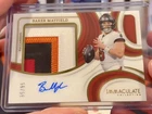 2024 Immaculate Baker Mayfield ON CARD Auto 4 Color Patch /99 Buccaneers CLEAN