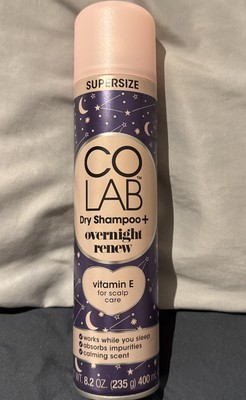  Co Lab Dry Shampoo Overnight Renew Vitamin E Scalp Care Calming Scent 8oz