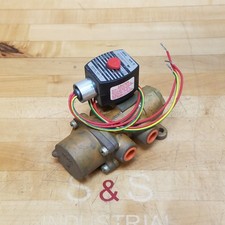 ASCO EF8344G72-110/120 Solenoid Valve, 10- 150 PSI, 10.1 Watts, 3/8" Pipe - USED