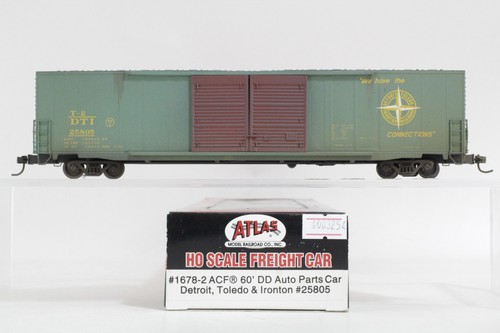 Coche de carga Atlas escala HO DT&I #25805 ACF 60' DD autopartes | Condition: Used