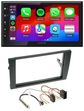 Autoradio Kenwood MP3 USB DAB 2DIN Bluetooth per Audi A4 B6 B7 2001-2008 ISO