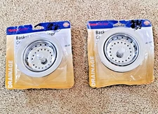 Lot of 2 MASTER PLUMBER BASKET SINK STRAINER # 452 896 NEW FREE SHIPPING