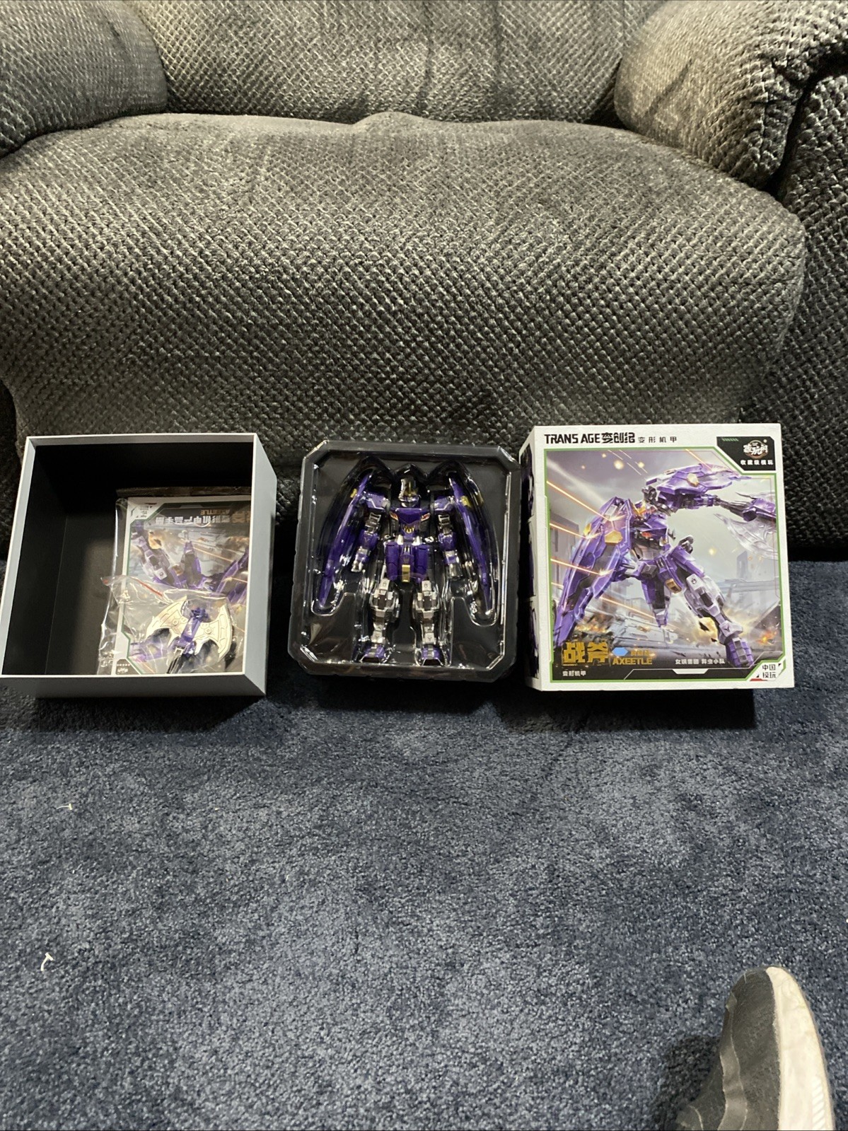 Cang-Toys Transforming Toys TA-HCZ002 Trans Age Bergion Axeetle USAship