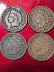 1891 1904 1905 1906 INDIAN HEAD 1 ONE CENT PENNY COIN  UNITED STATES US #210A