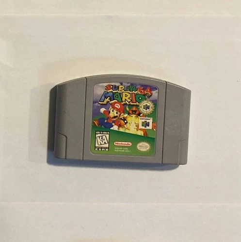 Super Mario 64 (1999, Nintendo 64) N64 Game Cartridge Only Authentic Original 64