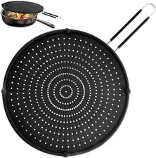 Silicone Splatter Screen for Frying Pan,13inch Grease Splatter Guard,Heat-Resist