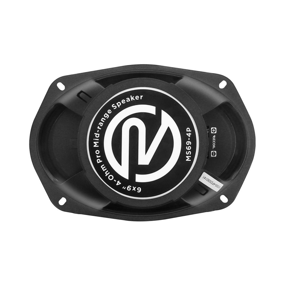 RECOIL MS69-4P 6X9 Inch Midrange Pro Audio Car Speakers 4Ohm Pair