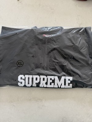 Size XL SS26 Supreme Shop Flag Half Zip Pullover New York Black