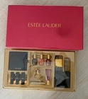 NEW VINTAGE ESTEE LAUDER MAKEUP GIFT SET w/TRAY LIPSTICK EYESHADOW & MORE!