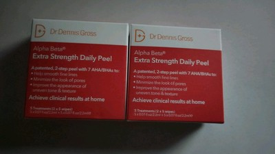 #ad #ad Dr. Dennis Gross Alpha Beta Extra Strength Daily Peel 5 Treatments EXP 12 26 2PK $19.99