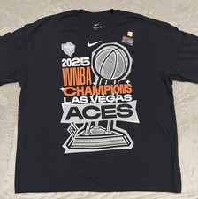 Las Vegas Aces Nike Unisex 2025 WNBA Finals Champions Locker Room T-Shirt XL