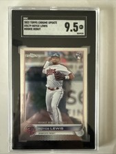 2022 Topps Now Royce Lewis Rookie Debut Sgc 9.5