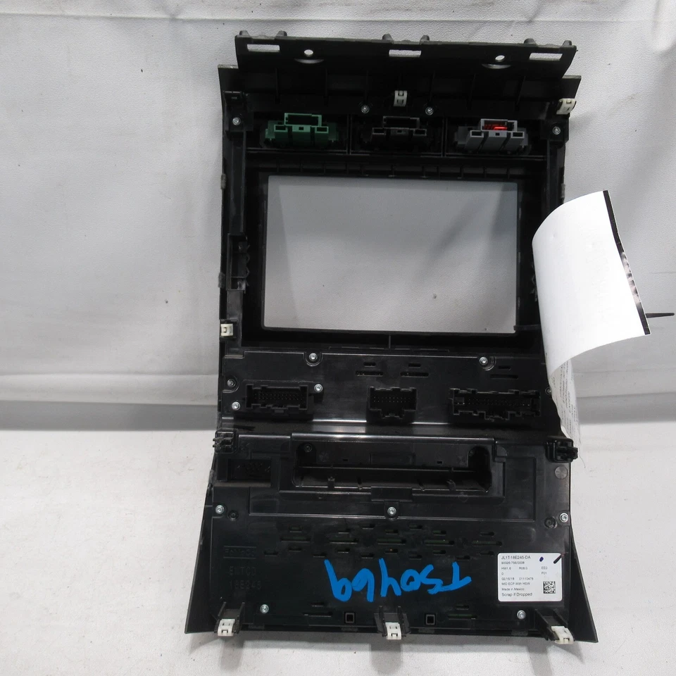 Ford Expedition 2018 panel de control de radio con controles de temperatura OEM Foto 2 de 4