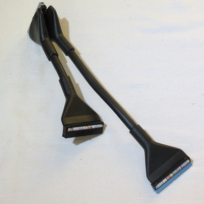 Rundes schwarzes IDE PATA ATA133 Kabel für 2 Laufwerke 42cm / 16,5'' lang