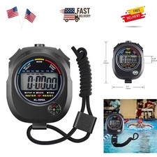 Digital Stopwatch Timer - Interval Timer with Large Display.