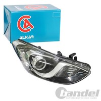 Alkar H7/H7 Scheinwerfer +LWR-MOTOR Chrom Rechts Passend FüR Hyundai I30 | 27565