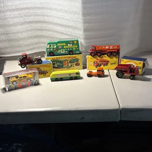 LESNEY MATCHBOX  VEHICLES - LOT OF 7