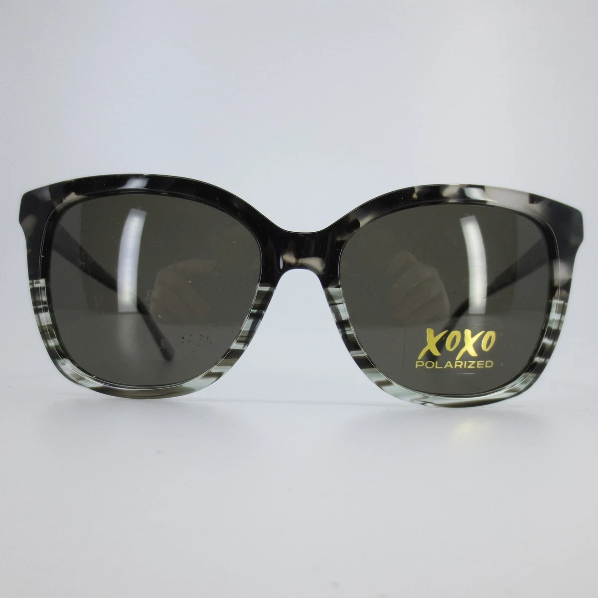 XOXO Key Largo Tortoise Frame Polarized Grey Gradient Lens Sunglasses w/ Case XOXO Polarized Sunglasses for Women for sale | eBay main image 3