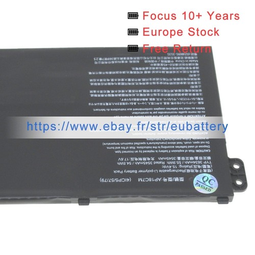 Battery new AP18C7M for Acer Swift 5 SF514-54T Swift 3 SF313 SP513 VERO AV14-51 - 第 5/6 張圖片