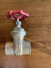 B&K 2" Brass Gate Valve 125 WOG