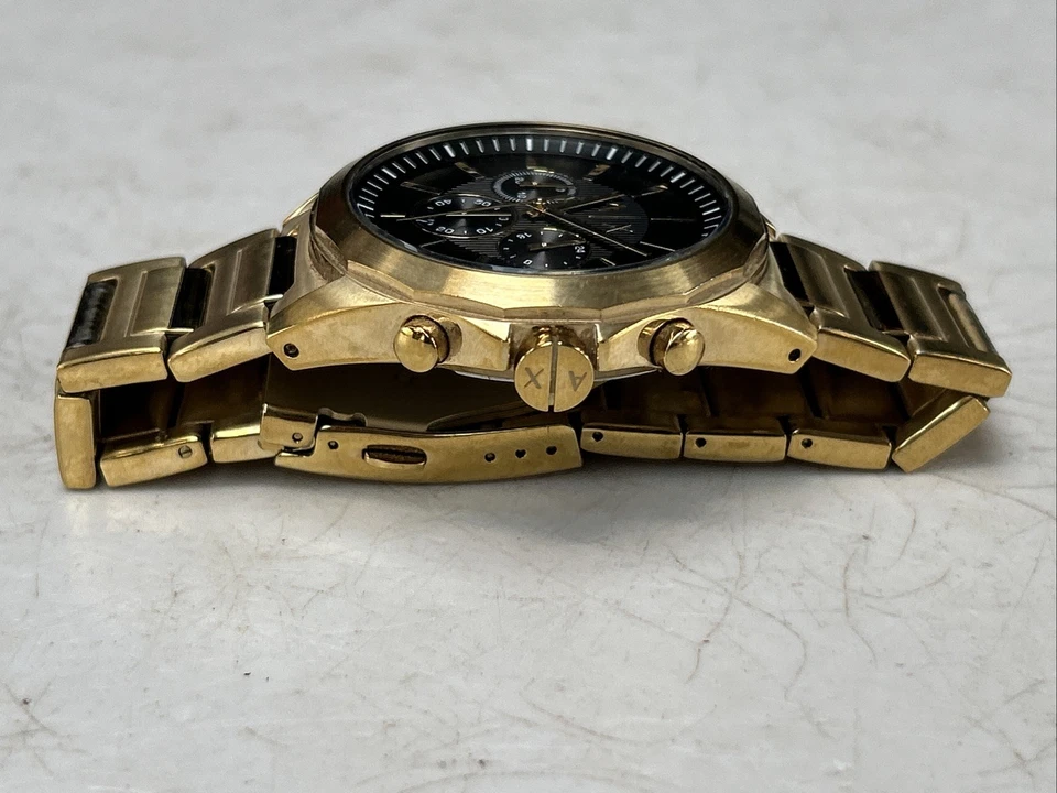 Armani Exchange AX2611 Men's Gold Chronograph Watch - image 4 of 4