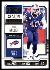 Von Miller 2023 Panini Contenders #13 Bills NFL READ FREE SHIPPING AutographDen
