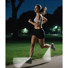 COB LED Running Light Rechargeable Waterproof Safety Armband for Night Jogging