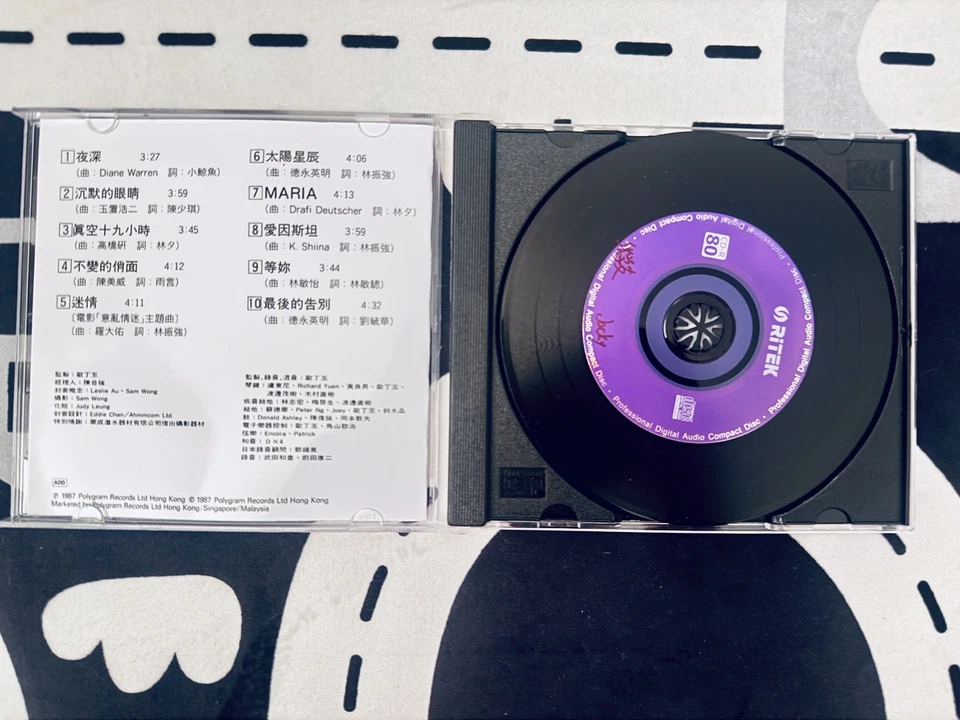 Jacky Cheung 張學友 – 在你身邊 (1987) Polydor First Press CD | Rare Cantopop | NEW Foto 3 de 3