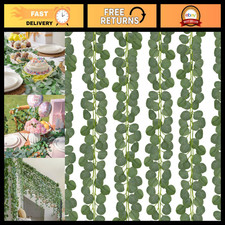 12 Pack 84Ft Eucalyptus Garland - Artificial Greenery Vines for Wedding, Party,