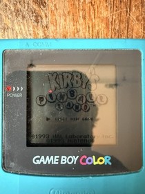 Nintendo Game Boy Color Blue Used With Game