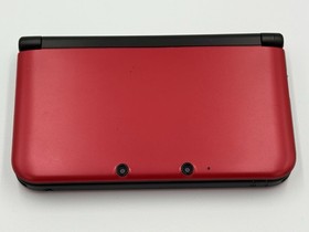 Nintendo 3DS XL 4GB Red/Black Console (NTSC) Works Great! Free Shipping!