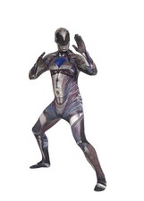 Adult Men's Movie Black Power Ranger Morphsuit Costume
