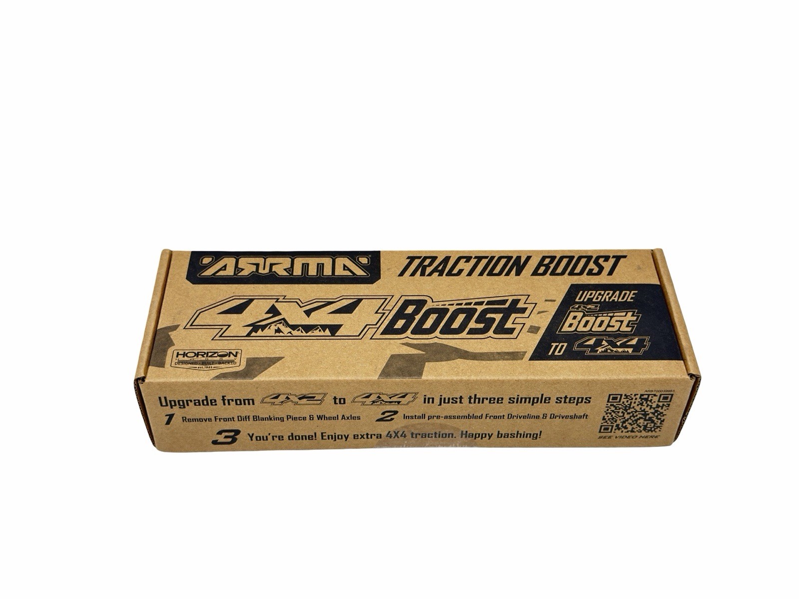 Arrma ARA210003 4X2 To 4X4 Transmission Conversion Upgrade Set: Boost Box