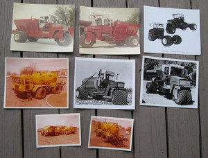 Vintage Lot 1970s (8) Photos TRYCO Fertilizer Spreader Floater Trucks Decatur IL