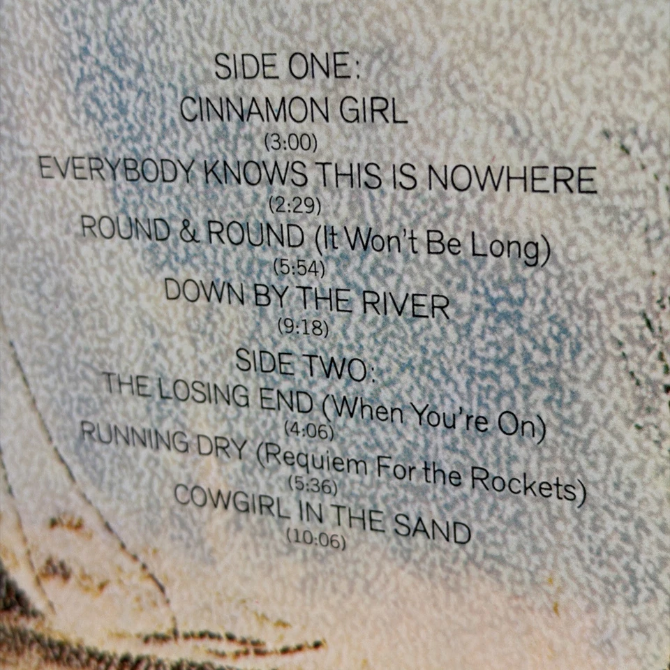 Neil Young -Everybody Knows This Is Nowhere LP Reprise 517935-1 2009 150GM NM/EX Foto 4 de 4