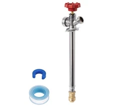 SUNGATOR 10” Frost Free Sillcock Anti-Siphon Outdoor Hose Valve 1/2” Push Fit