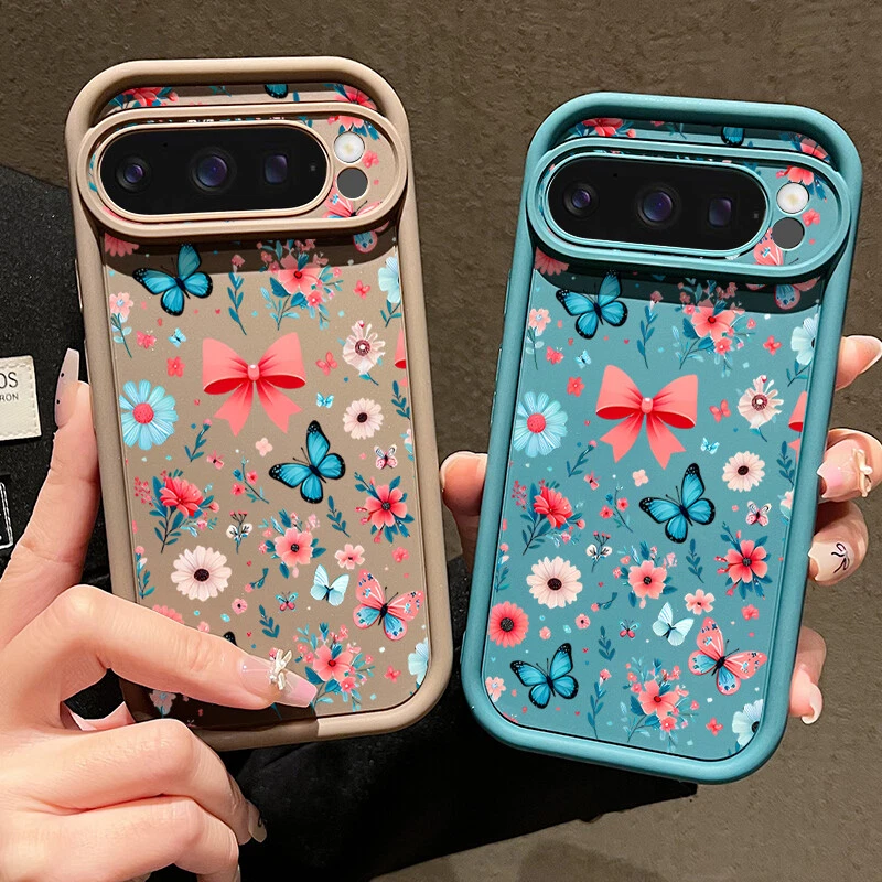 Case For Google Pixel 9 Pro XL 8 7 Pro 8A 7A Shockproof Soft Buttefly Bow Cover - Image 3 of 4