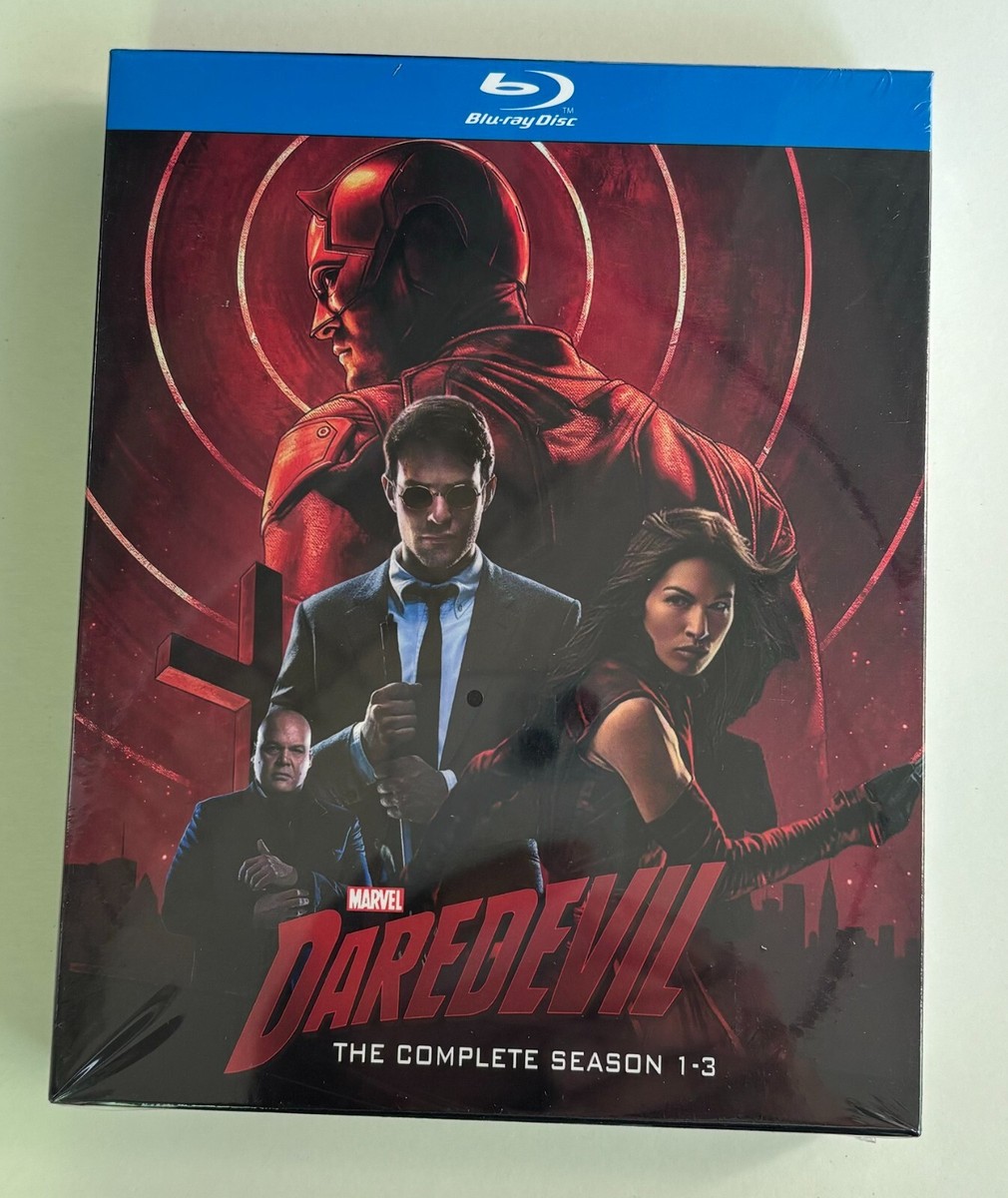 Daredevil: The Complete Season 1-3 ( Blu-ray, 2024, 9-Disc Set
