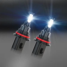 2x 9007/HB5 LED Headlight Bulbs Kit 6000K White High Low Beam Light Super Bright