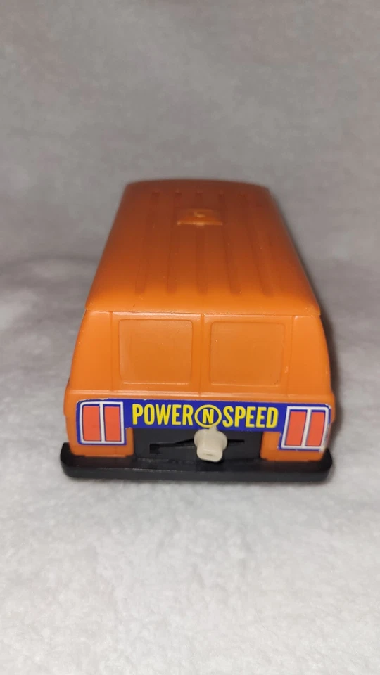 Furgoneta Mattel Power N Speed naranja vintage años 70 rara 1976 Chevy Super Foto 3 de 4